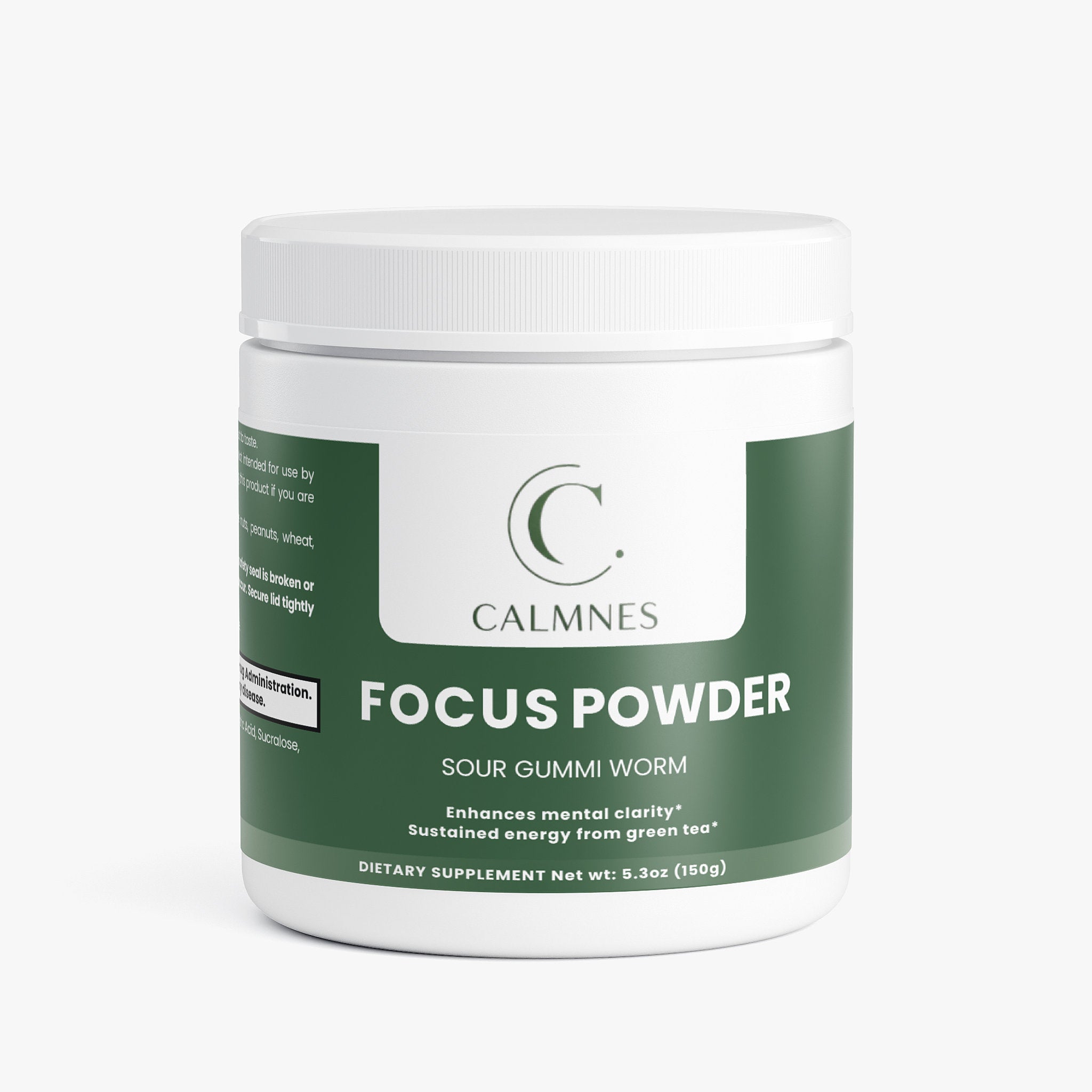 Focus Powder (Sour Gummi Worm)