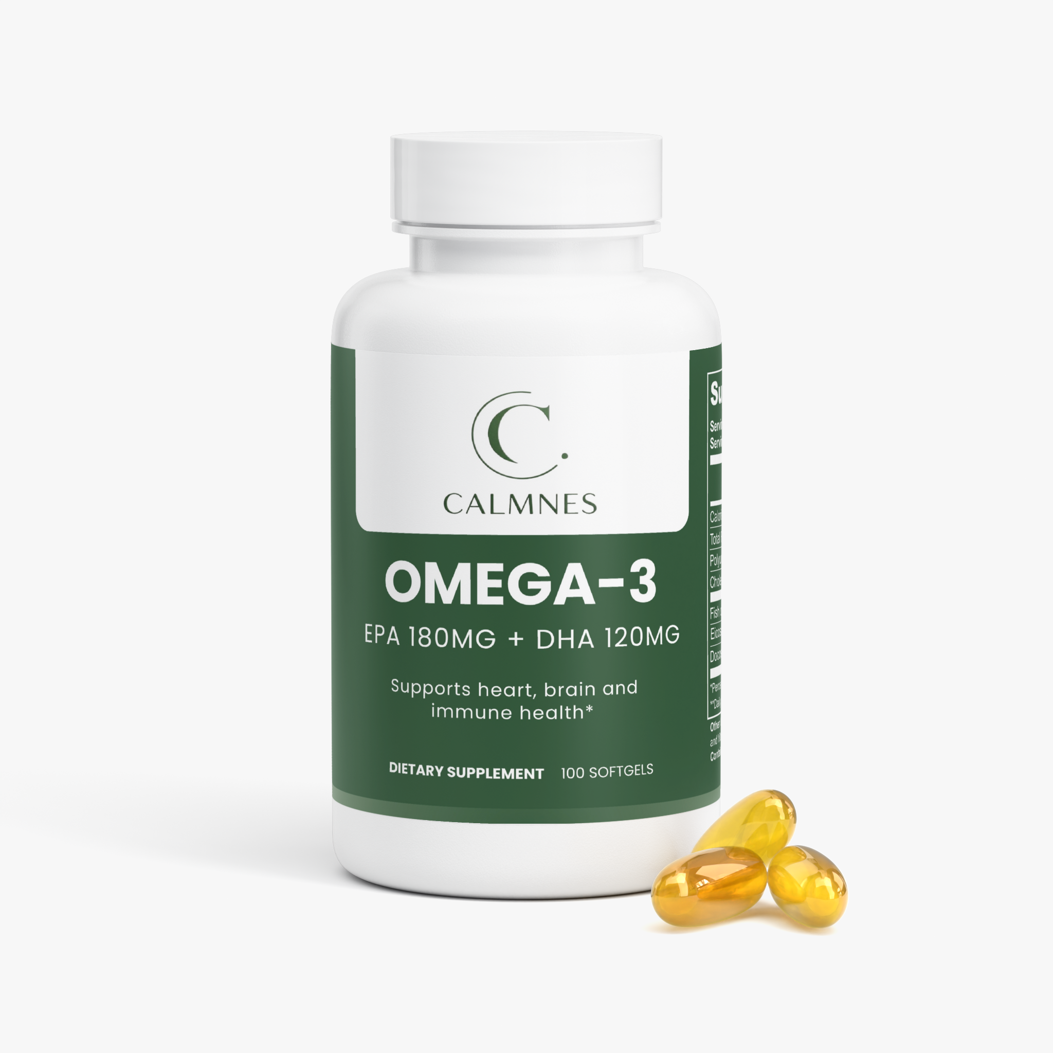 Omega-3 EPA 180mg + DHA 120mg